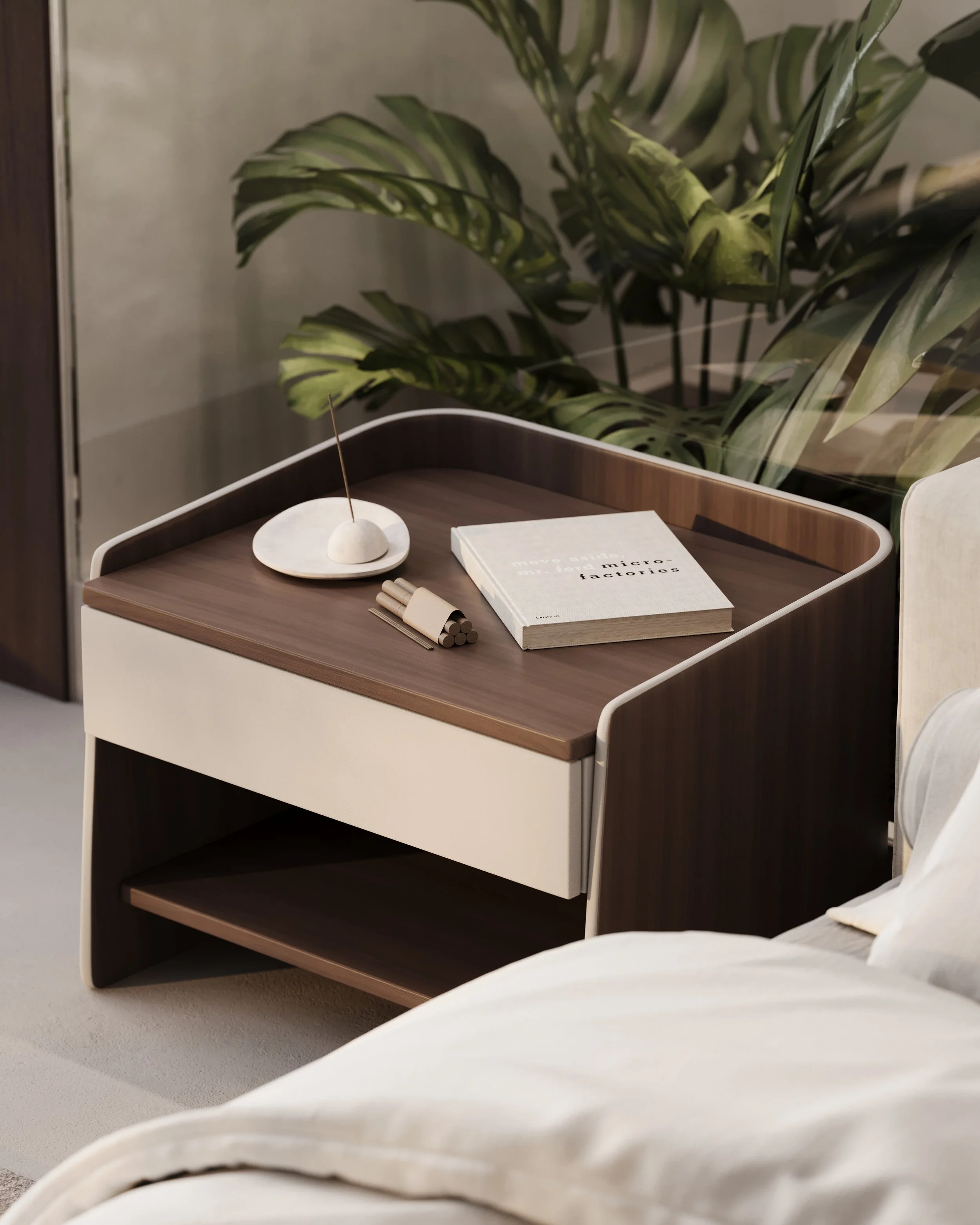 Chase Nightstand — Olivya Stone | Luxury Furniture, Los Angeles